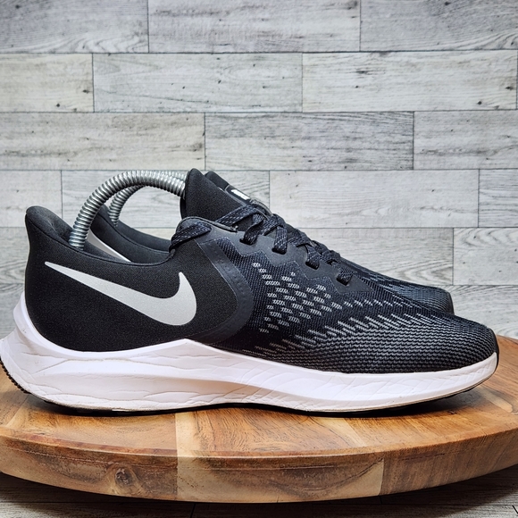 Nike Women's Size 8 Zoom Winflo 6 Shoes Black Running Sneakers BQ3192-003 - Picture 12 of 16